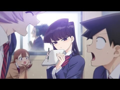 Komi-San cute and funny moment x3 😸💜 || Komi can't communicate||