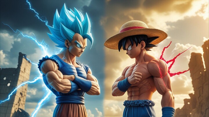 LEGENDARY FUSION OF VEGETA AND LUFFY