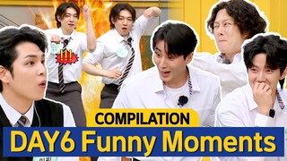 [Knowing Bros] From DAY6 MV Cast Evaluation to aespa Challenge 🍀 DAY6's Funny Moments Compilation