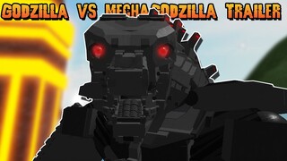 GODZILLA VS MECHAGODZILLA ANIMATION TRAILER!  Silent Playz Film