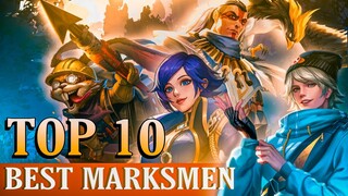 Top 10 Best Marksmen In The Current Meta | Arena of Valor | Clash of Titans