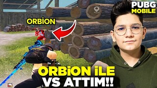 ORBİON İLE VS ATTIM😈! - PUBG MOBİLE