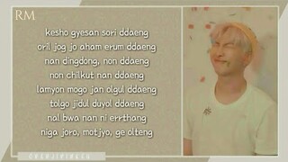 How To Rap: BTS - Ddaeng RM part 3 Parts [With Simplified Easy Lyrics]