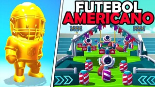 NOVO MAPA e SKINS de FUTEBOL AMERICANO no Stumble Guys