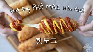 Hot Dog Phô Mai Hàn Quốc | Hot Ẩm Thực Đường Phố Hàn Quốc | ASMR Cooking