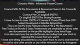 Catarina Mello - Influencer MasterCourse Course Download