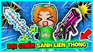 KAMUI ĐẠI CHIẾN SẢNH LIÊN THÔNG | AI LÀ VUA ĐÀO ĐÁ LAM SỞ HỮU SÚNG SIÊU LASER CỰC KHỦNG MINI WORLD