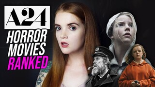 RANKING EVERY A24 HORROR MOVIE!  | Spookyastronauts