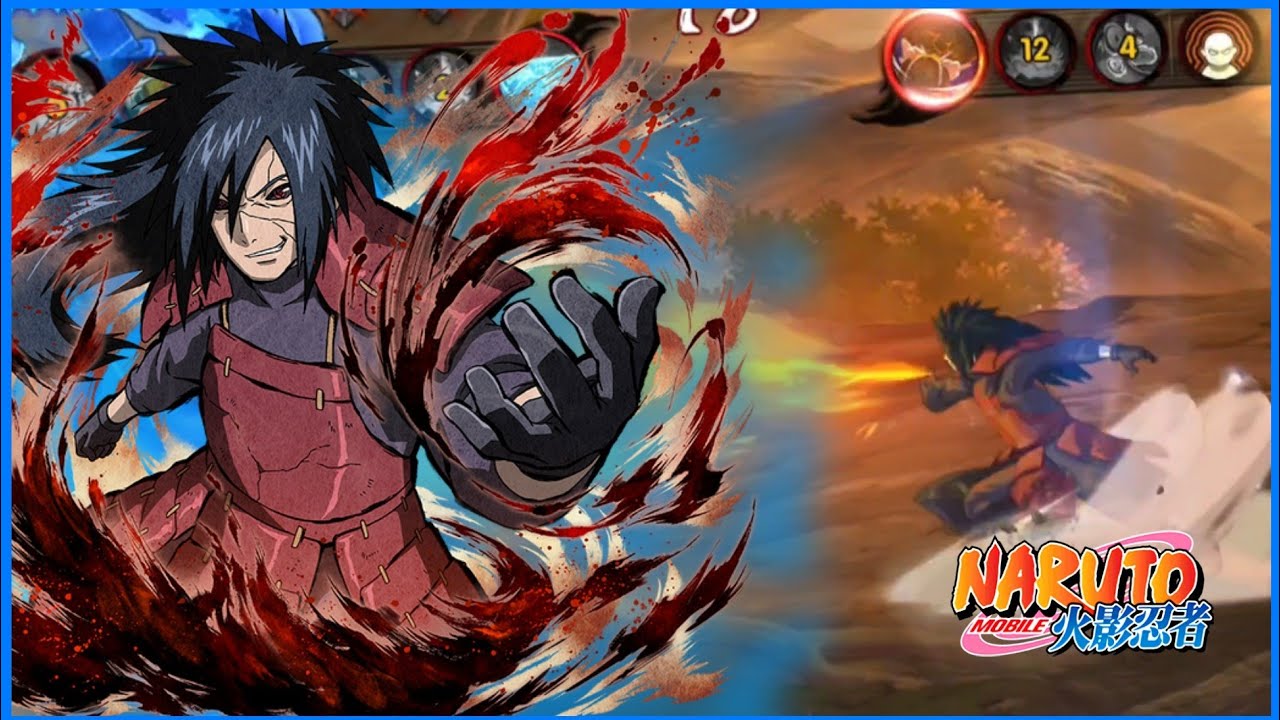 Naruto Online Mobile - Madara Gameplay 