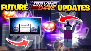 HALLOWEEN UPDATE SPOOKFEST EASTER EGGS in Roblox Driving Empire