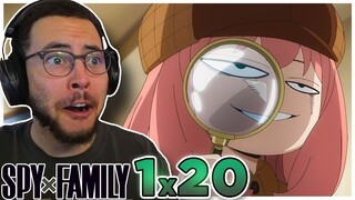 TAKE ANYA TO WORK DAY?! Spy x Family Episode 20 REACTION! | Dapper Reacts