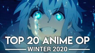 My Top 20 Anime Openings - Winter 2020