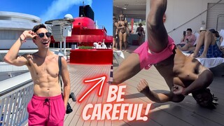 ADULT ONLY CRUISE SHIP DISASTER?! Great Day At Sea, BUT THIS HAPPENED...