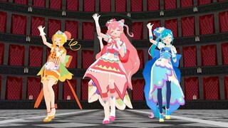【MMDプリキュア】デリシャスパーティプリキュアでワールドイズマイン