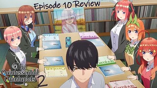 RENA'S IDENTITY REVEALED??😱|| 5-toubun no Hanayome ∬ (The Quintessential Quintuplets 2) Ep 10 Review