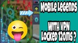 Mobile Legends - With The VPN Locked 120ms