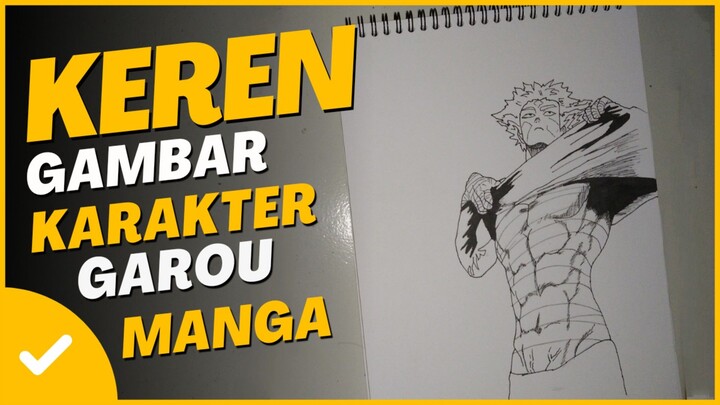 GAMBAR ANIME KERE | ONE PUNCH MAN | KARAKTER GAROU💀💀