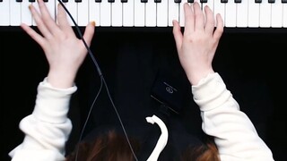 Piano performance "stay with me" lonely and brilliant god-ghost