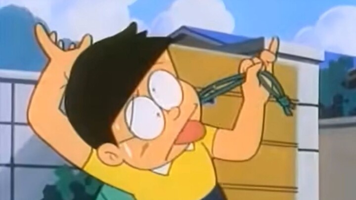Nobita: I am born with talents that will be useful!