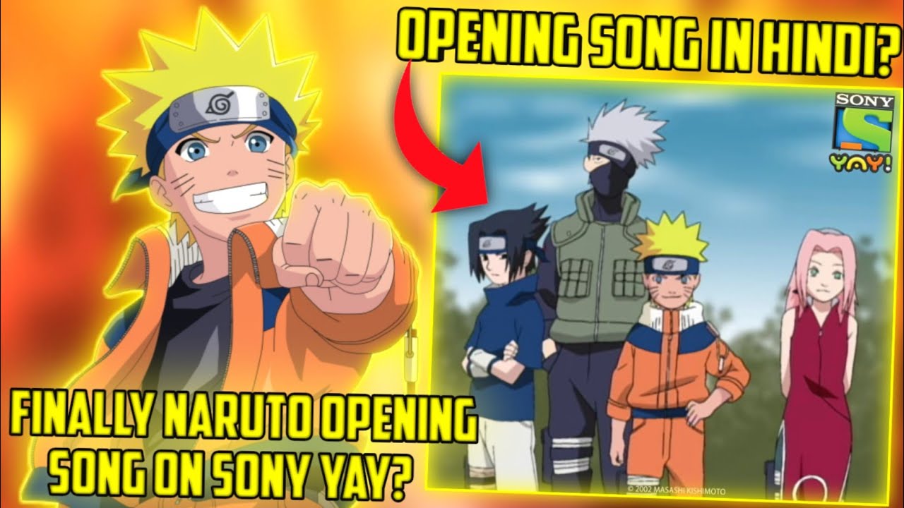 Finally Naruto Opening Song in Hindi on Sony Yay? || Naruto New Promo ||  DBS New Timing - Bilibili
