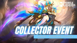 COLLECTOR SKIN EVENT | HANABI - RIVERLAND PHOENIX | Mobile Legends Bang Bang