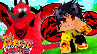 Minecraft : Naruto Dragons - O MANGEKYOU SHARINGAN DO CLÃ DRAGÃO COM SUSANOO DRAGÃO CHEGOU! Ep. 5