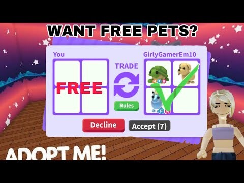 WANT FREE PETS IN ADOPTME?!?
