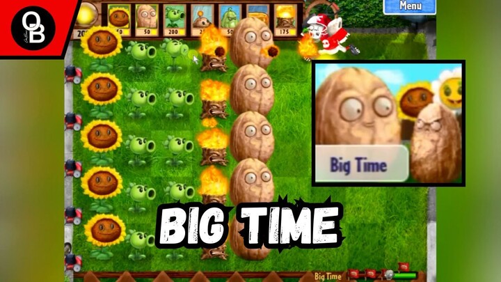 SUN FLOWER BISA SEBESAR INI?? | Big Time | Mini Games Plants Vs Zombies Real Life