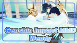 [Genshin Impact MMD] Terbang Ke Langit Tinggi Menggantikan Aku/ Wendy
