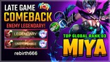 Revamped Miya Best Build 2020 Gameplay by rebirth666 | Diamond Giveaway Mobile Legends