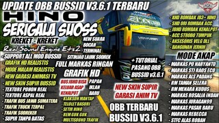UPDATE OBB BUSSID V3.6.1 SOUND SERIGALA TERBARU | FULL MARKAS GRAFIK HD | BUS SIMULATOR INDONESIA