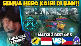 BUSET SEMUA HERO KAIRI DI BAN!! APA YG BAKAL TERJADI DENGAN ONIC KLO BEGINI?? MATCH 3 BO 5