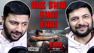 Pakistani Reacts to RADHE | TEASER/TRAILER | SALMAN BHAI BHAI BHAI