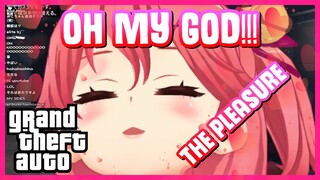 Sakura Miko got UHMMM in GTA! 【Hololive】ENGLISH SUB