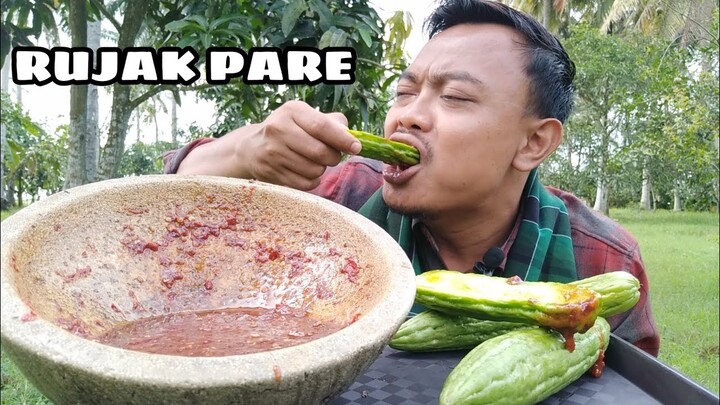 RUJAK PARE MENTAH..!! ENAK JUGA DI BIKIN RUJAK