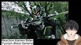 Reaction Kamen Rider Tycoon Black General Henshin & Finisher