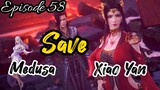 Queen Medusa Save Xiao Yan From Protecter Wu Battle through the heaven season 5 episode 59