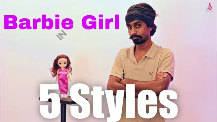 Barbie Girl in 5 Styles | Sandaru Sathsara