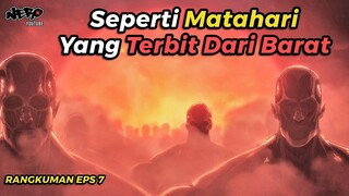 UMAT MANUSIA AKAN DIBINASAKAN OLEHNYA  ALUR CERITA ANIME ATTACK ON TITAN FINAL P