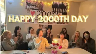 HAPPY 2000TH DAY TWICE