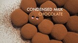 วิธีทำโกโก้หนึบ ง่ายๆ ด้วยของแค่ 2 อย่าง Condensed milk Chocolate Truffles Recipe - ใหม่ใจหนุน