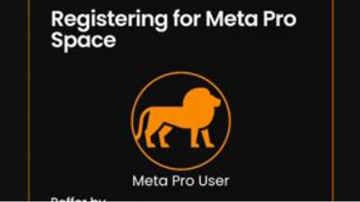 HOW TO REGISTER AND ACTIVATE YOUR SLOT ON META PRO SPACE SMART CONTRACTS.