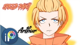 Speed Paint - Arthur - Fire Force | IbisPaint X