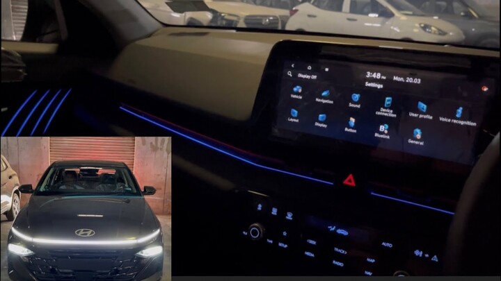 New Verna 2023 Night Lights & Touch Display ❤️