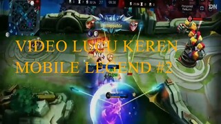 KEREN VIDEO LUCU MOBILE LEGEND #2