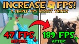 3 Simple Tricks To Increase FPS and FIX Lag for Frontlines, Arsenal, Phantom Forces, Etc.