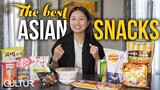 #ToTW | Trying fun and unique Asian snacks | Những món ăn vặt ĐỘC, LẠ của các nước CHÂU Á