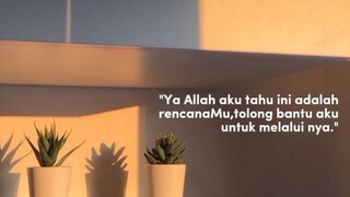 percayalah pada rencana Allah