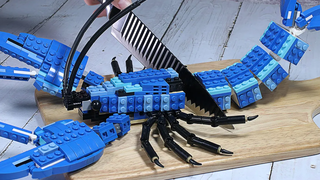 Lego Seafood BLUE LOBSTER รสชาติเป็นอย่างไร Lego In Real Life\ Stop Motion Cooking & ASMR