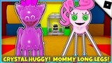 Find The Poppy Morphs - How to get CRYSTAL HUGGY AND MOMMY LONG LEGS MORPHS + BADGES! (ROBLOX)